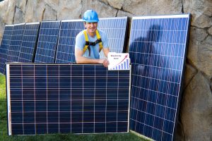 paneles solares muestra beneficios de vender energia solara comercializadoras