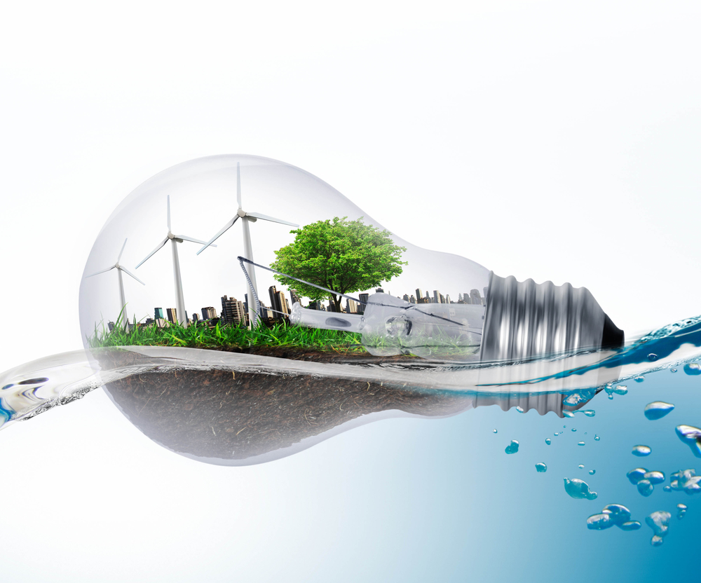 Una bombilla que representa el mercado de las energías renovables